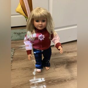 My Twinn Blonde Haired Light Blue Eyes Girl Doll